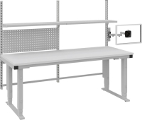 Systemtisch Multi4easy
B2030xT800xH730-1320 mm
Tischplatte Melamin