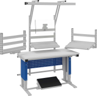 Systemtisch Multi4motion
B1280xT700/765xH730-1330
ESD-Arbeitsplatz