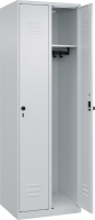 Garderobenschrank CLASSIC
B600xT500xH1850 mm
RAL 7035/7035, 2 Abteile
