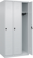 Garderobenschrank CLASSIC
B900xT500xH1850 mm
RAL 7035/7035, 3 Abteile