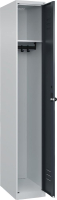 Garderobenschrank CLASSIC
B300xT500xH1850 mm
RAL 7035/7016, 1 Abteil