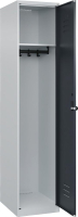 Garderobenschrank CLASSIC
B400xT500xH1850 mm
RAL 7035/7016, 1 Abteil