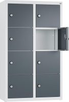 Kleingefachschrank
B460xT200xH770 mm
RAL7035/7016,wandhangend