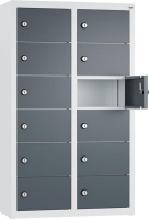 Kleingefachschrank
B460xT200xH770 mm
RAL7035/7016,wandhangend