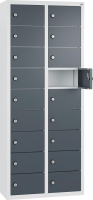 Kleingefachschrank
B460xT200xH1130 mm
RAL7035/7016,wandhangend