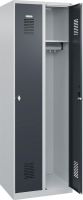 Garderobenschrank BASIC
B600xT500xH1850 mm
RAL 7035/7016, 2 Abteile
