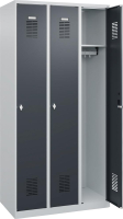 Garderobenschrank BASIC
B900xT500xH1850 mm
RAL 7035/7016, 3 Abteile