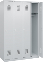 Garderobenschrank BASIC
B1200xT500xH1850 mm
RAL 7035/7035, 4 Abteile