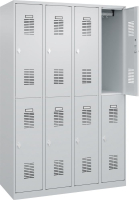 Garderobenschrank BASIC
B1200xT500xH1850 mm
RAL 7035/7035, 4x2Abteile