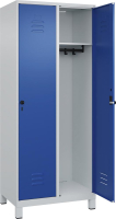 Garderobenschrank CLASSIC
B800xT500xH1950 mm
RAL 7035/5010, 2 Abteile