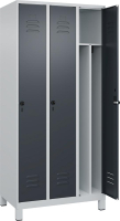 Gard.-Schrank TW CLASSIC
B900xT500xH1950 mm
RAL 7035/7016, 3 Abteile