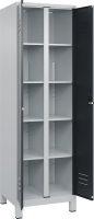 Wäscheschrank CLASSIC
B600xT500xH1950 mm
RAL 7035/7016, 2 Abteile
