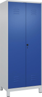 Raumpflege-Schr. CLASSIC
B800xT500xH1950 mm
RAL 7035/5010, 2 Abteile