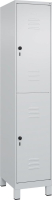 Doppelst. Schrank CLASSIC
B400xT500xH1950 mm
RAL 7035/7035, 1x2Abteile