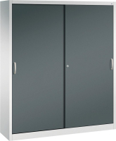 Schiebetürenschrank
B1600xT400xH1950 mm
RAL 7035/7016,8Fachböden