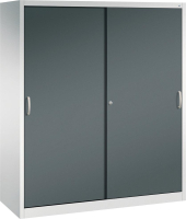 Schiebetürenschrank
B1600xT600xH1950 mm
RAL 7035/7016,8Fachböden