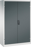Schwerlastschrank m.Türen
B1200xT500xH1950 mm
RAL 7035/7016,4Fachböden