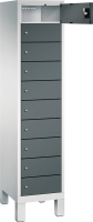 Laptopschrank 1x10Fächer
B420xT500xH1800 mm
RAL 7035/7016