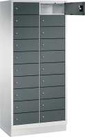 Laptopschrank 2x10Fächer
B810xT500xH1800 mm
RAL 7035/7016