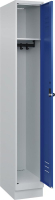 Garderobenschrank CLASSIC
B300xT500xH1950 mm
RAL 7035/5010, 1 Abteil