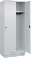 Garderobenschrank CLASSIC
B800xT500xH1950 mm
RAL 7035/7035, 2 Abteile