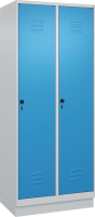 Gard.-Schrank TW CLASSIC
B800xT500xH1950 mm
RAL 7035/5012, 2 Abteile
