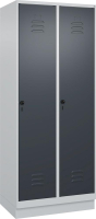 Gard.-Schrank TW CLASSIC
B800xT500xH1950 mm
RAL 7035/7016, 2 Abteile