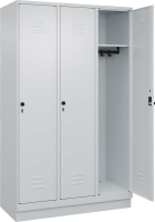Garderobenschrank CLASSIC
B1200xT500xH1950 mm
RAL 7035/7035, 3 Abteile