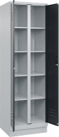 Wäscheschrank CLASSIC
B600xT500xH1950 mm
RAL 7035/7016, 2 Abteile