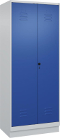 S/W-Gard.-Schrank CLASSIC
B800xT500xH1950 mm
RAL 7035/5010, 2 Abteile