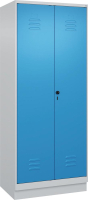 S/W-Gard.-Schrank CLASSIC
B800xT500xH1950 mm
RAL 7035/5012, 2 Abteile