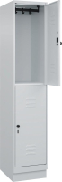 Doppelst. Schrank CLASSIC
B400xT500xH1950 mm
RAL 7035/7035, 1x2Abteile