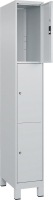 Fächerschrank CLASSIC
B300xT500xH1950 mm
RAL 7035/7035, 1x3 Fächer