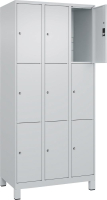 Fächerschrank CLASSIC
B900xT500xH1950 mm
RAL 7035/7035, 3x3 Fächer
