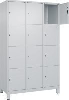 Fächerschrank CLASSIC
B1200xT500xH1950 mm
RAL 7035/7035, 3x4 Fächer