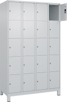 Fächerschrank CLASSIC
B1200xT500xH1950 mm
RAL 7035/7035, 4x5 Fächer