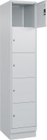 Fächerschrank CLASSIC
B400xT500xH1950 mm
RAL 7035/7035, 1x5 Fächer