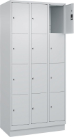 Fächerschrank CLASSIC
B900xT500xH1950 mm
RAL 7035/7035, 3x4 Fächer