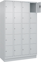 Fächerschrank CLASSIC
B1200xT500xH1950 mm
RAL 7035/7035, 4x5 Fächer