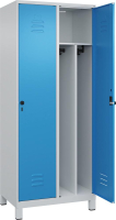 Gard.-Schrank TW CLASSIC
B800xT500xH1950 mm
RAL 7035/5012, 2 Abteile