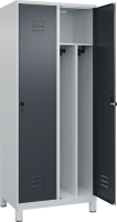 Gard.-Schrank TW CLASSIC
B800xT500xH1950 mm
RAL 7035/7016, 2 Abteile