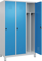 Gard.-Schrank TW CLASSIC
B1200xT500xH1950 mm
RAL 7035/5012, 3 Abteile