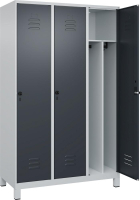 Gard.-Schrank TW CLASSIC
B1200xT500xH1950 mm
RAL 7035/7016, 3 Abteile
