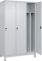 Gard.-Schrank TW CLASSIC
B1200xT500xH1950 mm
RAL 7035/7035, 3 Abteile