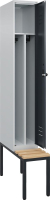 Gard.-Schrank TW CLASSIC
B300xT500xH2120 mm
RAL 7035/7016, 1 Abteil