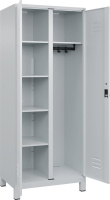 Wä.-Gard.-Schrank CLASSIC
B800xT500xH1950 mm
RAL 7035/7035, 2 Abteile