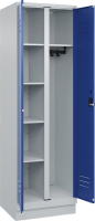Wä.-Gard.-Schrank CLASSIC
B600xT500xH1950 mm
RAL 7035/5010, 2 Abteile