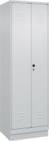 Wä.-Gard.-Schrank CLASSIC
B600xT500xH1950 mm
RAL 7035/7035, 2 Abteile