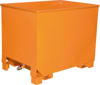 Späne-Kasten CS 80
B1240xT840xH975 mm
RAL2000 Tragkraft 1000kg