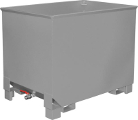 Späne-Kasten CS 80
B1240xT840xH975 mm
RAL7005 Tragkraft 1000kg